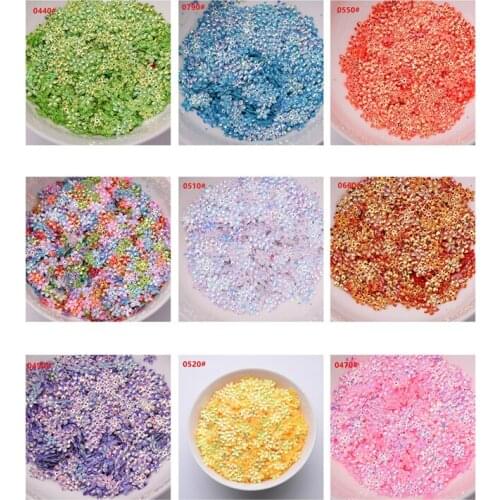 Fabric decoration PVC dark surface polished sequins sewing wedding crafts ladies clothing accessories DIY beauty accessories