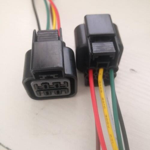 1pcs/lot 6 Pin/Way Automotive Headlight Electrical Plug Headlamp Waterproof Connector Wire Harness For KIA Hyundai PB625-06027