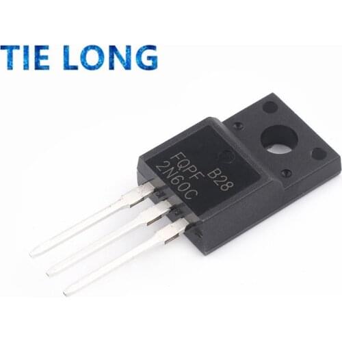 10PCS FQPF2N60C TO-220f 2N60C 2N60 TO220 FQPF2N60 TO-220 new MOS FET transistor