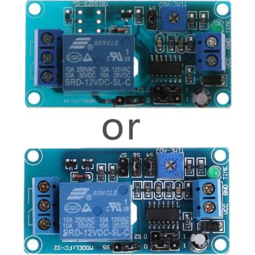 12V DC Delay Delay Relay Turn on / Delay Turn off Switch Module with Timer L4MB