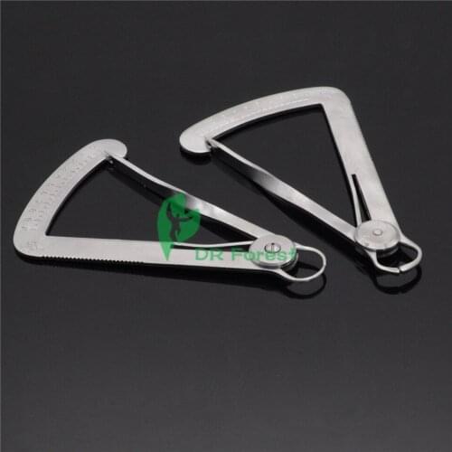 2Pcs Instrument Crown Gauge Caliper For Wax AND Metal Inwanson Stainless Steel