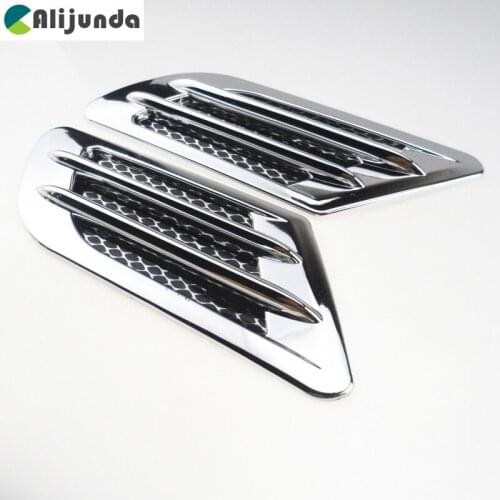 2PCS of new simulation fake air outlet shark gills car styling mold decoration tuyere for Mazda 2 3 5 6 CX5 CX7 CX9 Atenza Axela