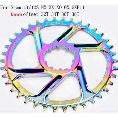 2020 New Mountain Bike GXP Chainwheel 32T/34T/36T/38T Crown Bicycle Chainring For Sram 11/12S NX XX XO GX GXP11 Single Disc Tray