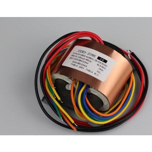 30VA Copper R-core Transformer 0-220V*2 + 0-7V*2 for PRT-05 Tube Preamp