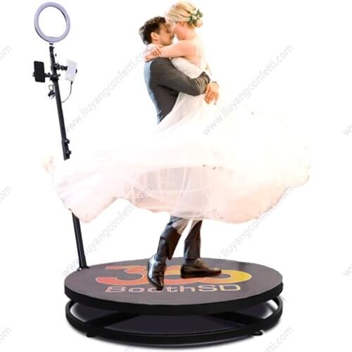 360 Photo Video Booth Photography Accessories Rotating Stand Prop Remote Control Rotary Automatic Photobooth Turntable Platform