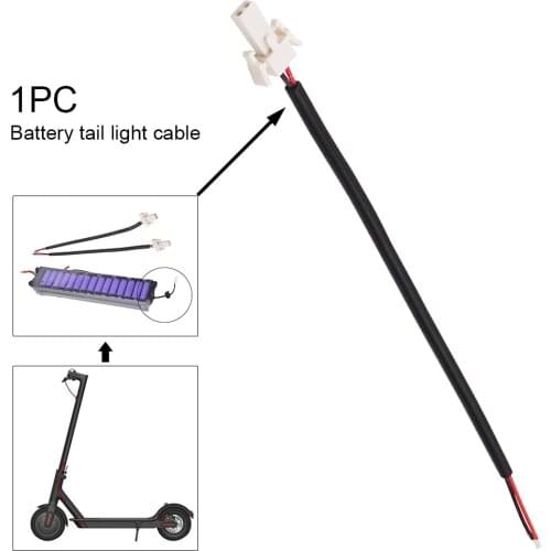 Battery Tail light cable for Xiaomi M365 Electric Scooter mi lightweight Circuit board LED tail light cable