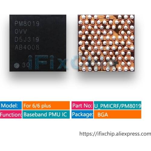 5pcs/lot PM8019 for iPhone 6 /6 Plus U_PMICRF Baseband PMU IC Small Power Management IC Chip