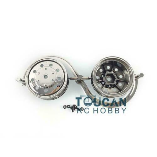 DIY Tamiya Tractor Truck Model 1pair Hercules Plastic Rear Wheel Hub A RC 1/14 TH01347-SMT4