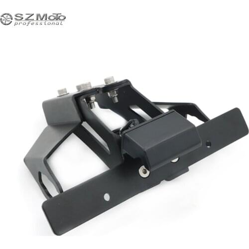 For KAWASAKI NINJA 1000 2017 2018 Motorcycle Tail Tidy Fender Eliminator Registration License Plate Holderframe LED Light