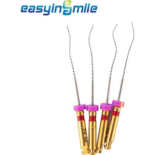 4Pcs/pack Dental NITI Files Endodontics X3-MAX Function Cleaning Files Fit Endo Motor EASYINSMILE
