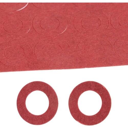 100pcs Insulation Gasket Barley Paper Glue Fish Electrode Insulated Pads For 18650