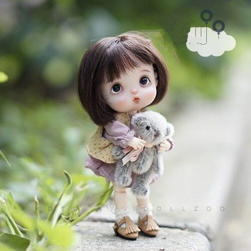 BJD doll Shoes OB11 size Fashion joker flat shoes tassel t-shoes multi-color optional doll accessories