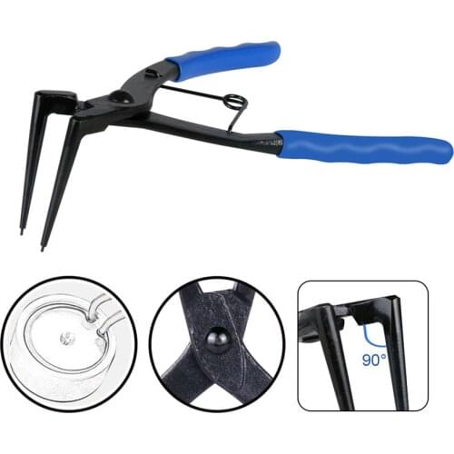 Snap Ring Pliers Circlip Plier Crimp Tool 90 Degree Bent Needle Internal External Ring Remover Retaining Repair Tools
