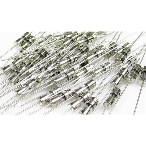 T2000MA T2A 250V 3.6*10mm 2A 3.6x10 Axial Lead Glass Fuse 20PCS