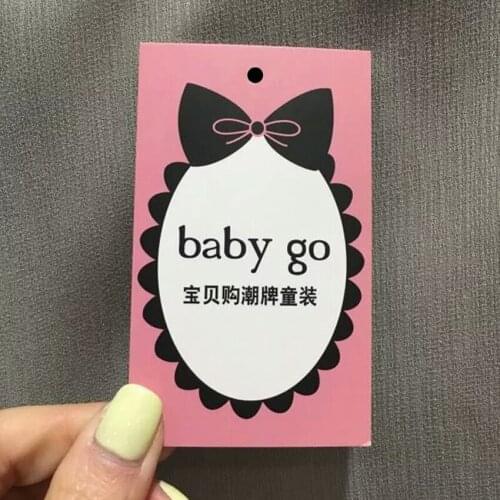 ZeQi customized clothing tag print tag custom tag with logo printing custom garment labels