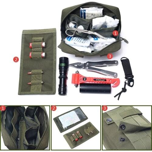1000D Nylon MOLLE Pouches Molle Bag- Compact Multi-purpose Water-resistant Utility Gadget Gear Hanging Waist Bags