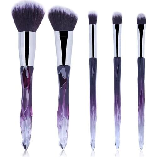 5pc/Lot Makeup Brushes Tool Kit Set Professional Sets Of Brushes For Makeup Blush Powder Women Beauty Natural Soft Powder Face
