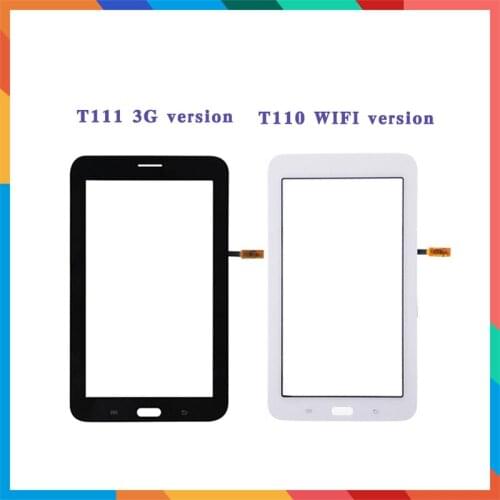 7.0" For Samsung Galaxy Tab 3 Lite 7.0 SM-T110 SM-T111 T110 T111 Touch Screen Digitizer Sensor Front Outer Glass Lens Panel