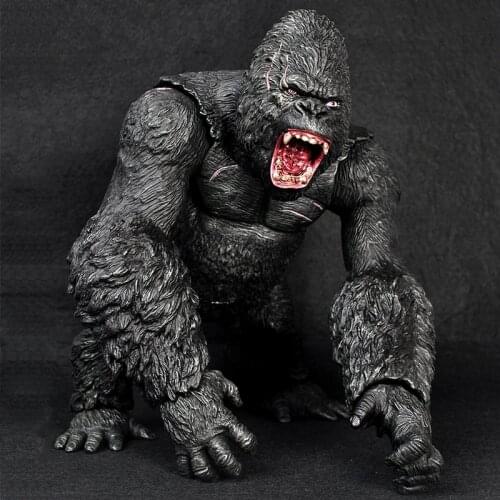 Big Size 35cm Kings Gorilla Kong Monkey Figure Model Toys