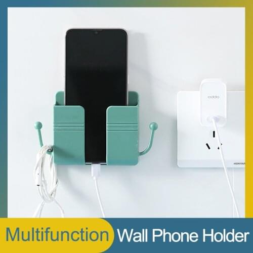 Earphone Hooks Holder Stand Wall Mounted Organizer Storage Box Remote Controller dock For iphone for ipad Holder Charging Dock