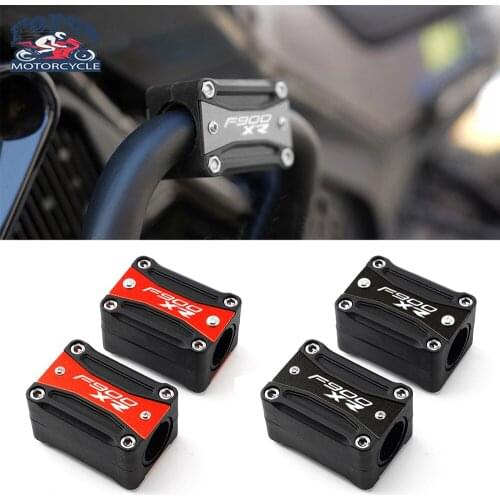 For BMW F900XR F900 XR 2020 2021 Newest Motorcycle CNC Aluminum Engine Crash Bar Protection Bumper Decorative Guard Block