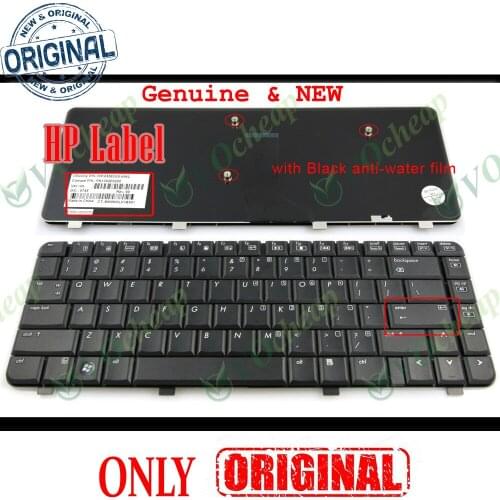New US EN Notebook Laptop keyboard for HP Compaq Presario G7000 C700 C727 C729 C730 C769 Black V071802AS1 454954-001 NSK-H5M01