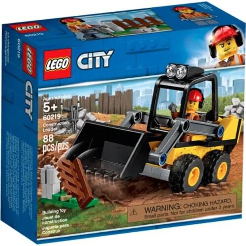 Lego 60219 City Construction Loader great birthday gift for kids 88pcs construction playset enjoy vehicle fans minifigure
