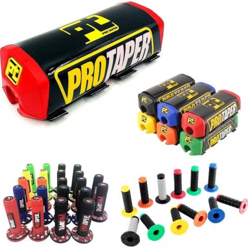 Pro Taper 2.0 Square Handlebar Pad Fat Handle Pad Breast Protector Rubber Handle Suitable For 1-1/8 Handlebar Motocross Pit Bike