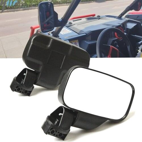 Motorcycle UTV For Can Am Commander cage 2.0" Rearview Race Rear view Mirror Side View 1.75"/2" Clamp Adjustable fit Can-Am