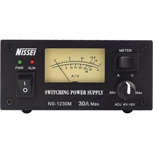 NISSEI NS-1230M Communication Switching Power Supply 30A 4V-16V Adjustable Base Station NS1230M for Car Radio Audio System