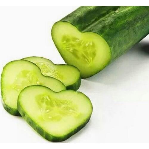 Love Heart Shaped Cucumber Mold Creative Mold for Children DIY Melons Fruits Handmade Kitchen Gadgets Salad Tool