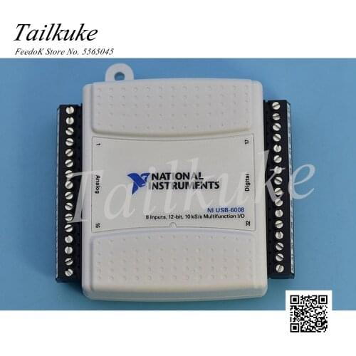 Original NI USB-6008 Data Acquisition Card Multifunction DAQ 779051-01