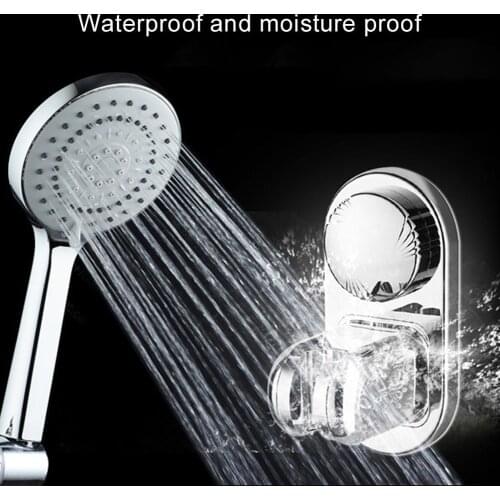 Adjustable Bathroom Shower Head Base Holder Wall Mounted Non-slip Stand Bracket Portable Bathroom Accessories