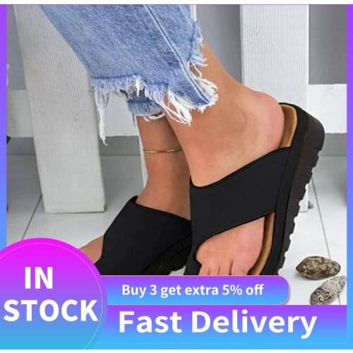 Womens Flats Wedges Open Toe Ankle Beach Shoes Roman Slippers Sandals Slippers Women Summer Flip Flops Women Outdoor Sandals