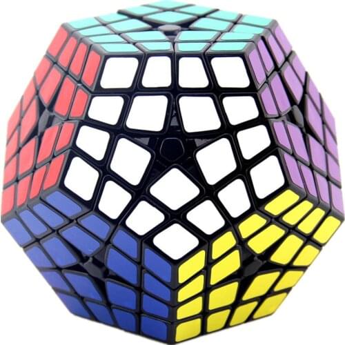 Shengshou Cube 4x4x4 Magic Cube Shengshou Master Kilominx 4x4 Professional Dodecahedron Cube Twist Puzzle Educational Cube Toys