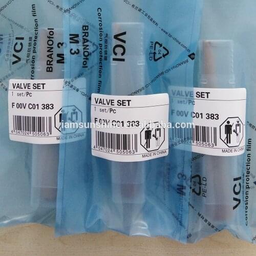 Common Rail Fuel Injector 0445110846 0445110594, 0445110376 Control Valve F00VC01383