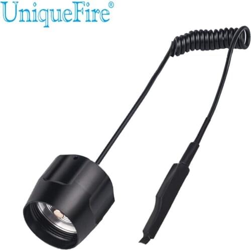 UniqueFire Dual Buttons Remote Control Pressure Switch Tail Switch For UF-1405 LED Light Night Vision Flashlight Zoomable Torch