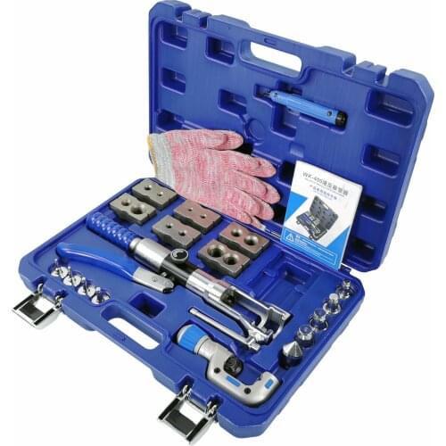WK-400 Refrigeration Tools Copper Tube Dual-Function Hydraulic Casing Roller Speaker Cup Mouth Expansion Integrated Multi Tool