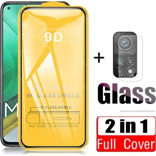 2in1 9D Protective Glass For Xiaomi Mi 10T pro 10T Camera Lens Protector Flim For Xiaomi 10T pro 10Tpro 10t 10 T Protective Film
