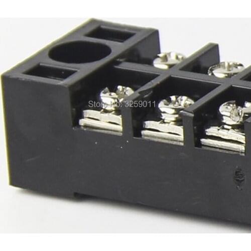 1PCS TB-1505 TB15A5P Suyep 5 Positions Dual Rows 600V 15 A Wire Barrier Block Terminal Strip copper