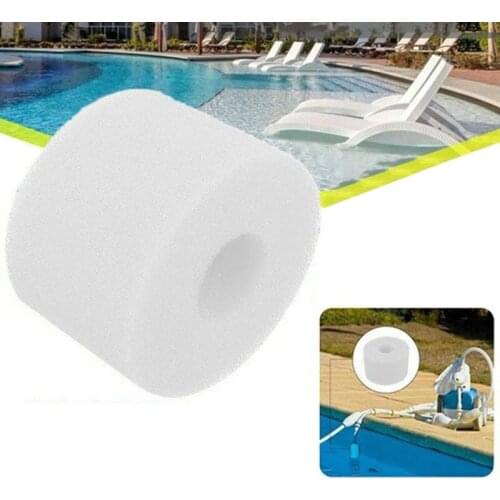 10Pcs Swimming Pool Filter Foam Reusable Washable Sponge Suitable Bubble Jetted Pure SPA for Intex S1 Type