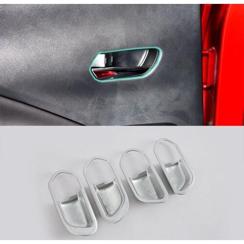 ABS Auto Styling Matte Style Left Side inner door handle cover 4Piece For Nissan 17 KICKS