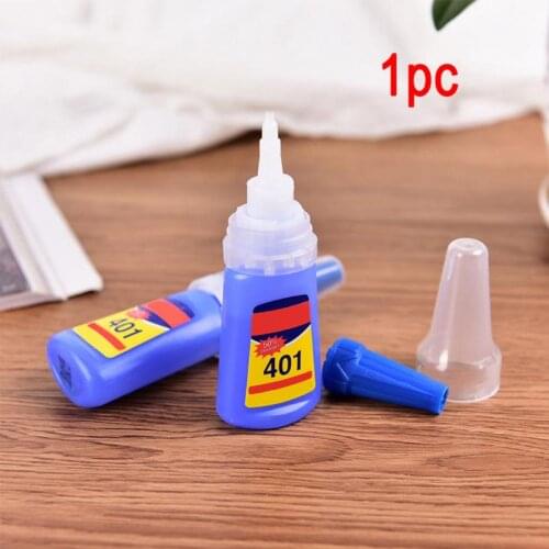 401 Rapid Fix Instant Fast Adhesive 20g Bottle Stronger Glue Multi-Purpose Handmade jewelry stone quick dry universal glue #1114