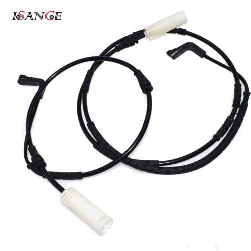 ISANCE Front + Rear Brake Pad Wear Sensor For BMW E81 E82 E87 E88 E90 M3 116i 118i 120i 123i 130i 125i 318i 325i 330i 335i 330d