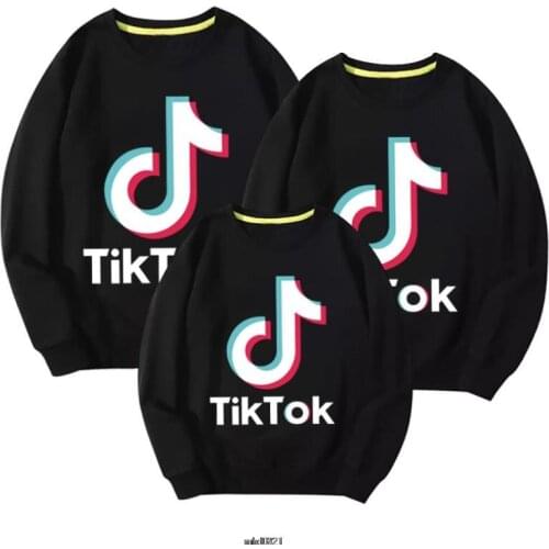Childrens Hoodies Kids Tik Tok hoodie toddler baby sweatshirt fashion Catoon Pullover Girl Boy Clothes outfit long sleeves