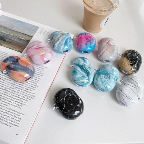 2021 New Earphone Case for Xiaomi MI Redmi AirDots3 pro Headphones Cover Marble pattern For Airdots 3 pro Charging Box Bags