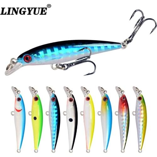 Hot 1pcs Fishing Lure Lifelike Minnow Lure Carp Fishing Bait Crankbait Wobbler Fishing Tackle 8 colors 5cm 2.4g Hard Baits