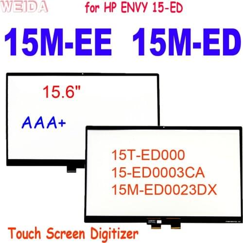 15.6" Touch Screen For HP ENVY 15-ED 15M-EE 15M-ED Touch Screen Digitizer 15T-ED000 15-ED0003CA Glass Panel Replacement Tools