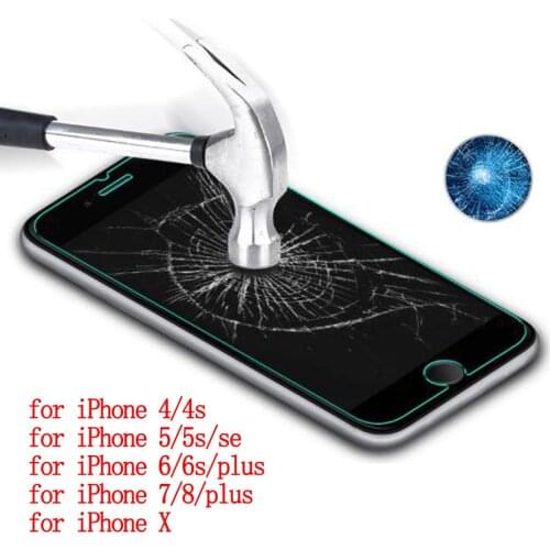 Wellzly tempered glass for iphone 6s 7 8 glass on the for iphone 6 6s plus tempered glass for iPhone 4 6s 7 8 x plus