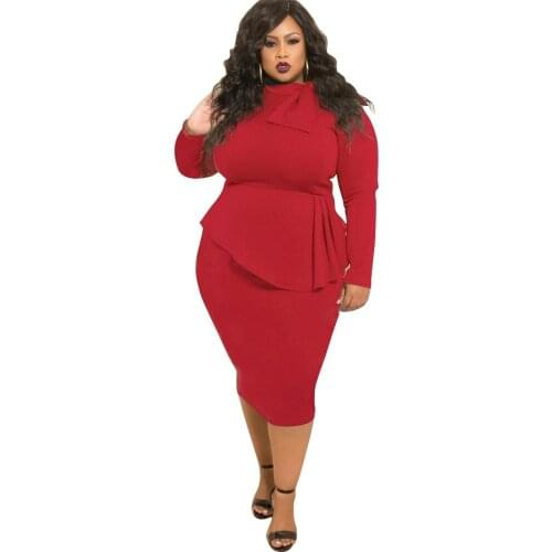 Women Plus Size Dresses Draped Design maxi dress